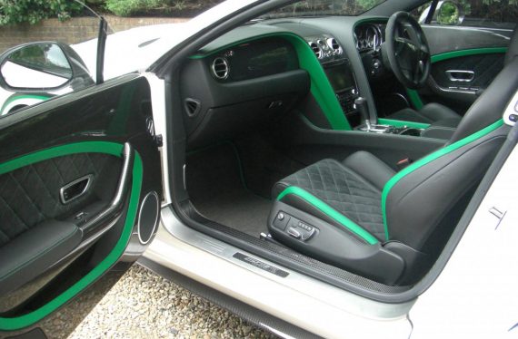 Bentley Continental GT3-R interior