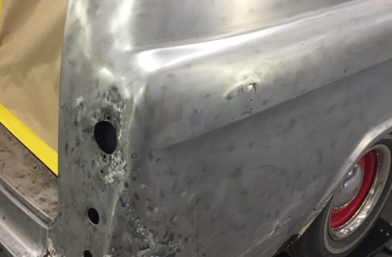 Complete bare metal re-spray