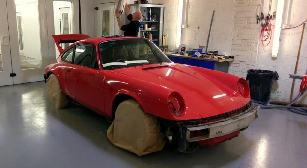 Classic car storage in Hampshire